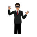 virtual reality icon image Royalty Free Stock Photo