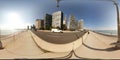 360 virtual reality image of Chicago Lakefront trail