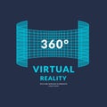 Virtual Reality and new technologies for games. Modern entertainment complex.