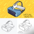 Virtual reality VR