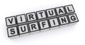 Virtual surfing word block