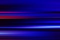 Blue technology abstract motion background of speed light