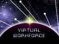 Virtual Workforce Offshore Employee Hiring 2d Illustration