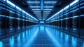 virtualization data center technology Royalty Free Stock Photo