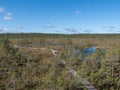 Viru bogs at Lahemaa national park Royalty Free Stock Photo