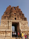 Virupakhsa temple ,Ancient Ruins of Vijayanagar Empire, hampi is a UNESCO world heritage site ,at Hampi, in