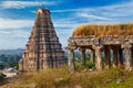 Virupaksha Temple. Hampi, Karnataka, India Royalty Free Stock Photo