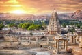 Virupaksha temple in Hampi Royalty Free Stock Photo