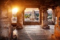 Virupaksha temple in Hampi Royalty Free Stock Photo