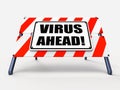 Virus Ahead Indicates Viruses and Future Malicious