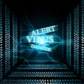 Virus alert Royalty Free Stock Photo