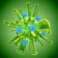 Virus Royalty Free Stock Photo