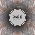 Virus Covid-19 Global Outbreak Spreading Royalty Free Stock Photo