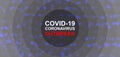 Virus Covid-19 Global Outbreak Spreading. Spreading, global. Royalty Free Stock Photo