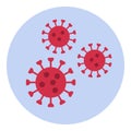 Virus and infections medical icon