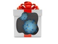 Virus inside gift