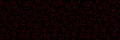 Virus. Seamless header pattern of the letters of the word `virus`. Variation in black and dark red.