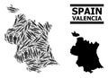 Virus Therapy Mosaic Map of Valencia Province