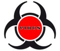 Virus warning