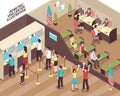 Visa Center Illustration