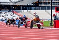 Visa London Disability Athletics Challenge Royalty Free Stock Photo