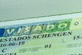 Visa Royalty Free Stock Photo