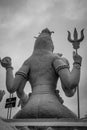 Shiva Parvathi statues on Kailasagiri hill , India Royalty Free Stock Photo