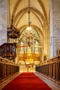 Visby Cathedral on Gotland, Sweden Royalty Free Stock Photo