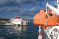 Visby Harbor Ferry Terminal Royalty Free Stock Photo