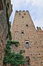 Visconti Castle. Castell'Arquato. Emilia-Romagna. Italy. Royalty Free Stock Photo