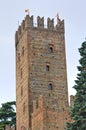 Visconti Castle. Castell'Arquato. Emilia-Romagna. Italy. Royalty Free Stock Photo