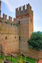 Visconti Castle. Castell'Arquato. Emilia-Romagna. Italy. Royalty Free Stock Photo