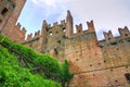 Visconti Castle. Castell'Arquato. Emilia-Romagna. Italy. Royalty Free Stock Photo