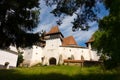 The Viscri fortified church from Brasov County, Romania Royalty Free Stock Photo