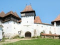 Viscri fortified church, Transylvania, Romania Royalty Free Stock Photo