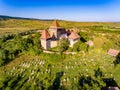 Viscri Fortified Medieval Saxon Church in the village of Viscri, Transylvania, Romania built as a stronghold fortification by Royalty Free Stock Photo