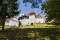 Viscri fortified monastery Royalty Free Stock Photo