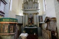 Inside of the the Viscri fortified church