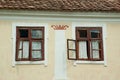 Viscri village and fortified church of Viscri, Transylvania, Rom Royalty Free Stock Photo