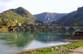 Visegrad bridge Royalty Free Stock Photo