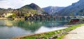 Visegrad bridge panorama Royalty Free Stock Photo