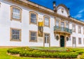 VISEU, PORTUGAL, MAY 20, 2019: View of Santa Casa Da MisericÃÂ³rdia in Viseu, Portugal