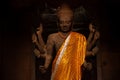 Vishnu statue in Angkor Wat temple