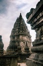 Vishnu Temple, as seen from Shiva Temple, in Prambanan Temple Complex 26 December 2019