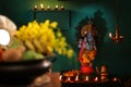 Vishukkani or Vishu sight-Kerala Festival Royalty Free Stock Photo