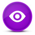 Visibility luxurious glossy purple round button abstract Royalty Free Stock Photo