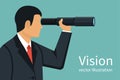 Vision business concept Royalty Free Stock Photo