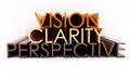 Vision clarity perspective Royalty Free Stock Photo