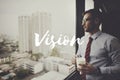 Vision Direction Future Ideas Motivation Target Concept Royalty Free Stock Photo