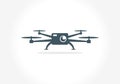 Vision Drone symbol. Drone Photography. Aerial Drone